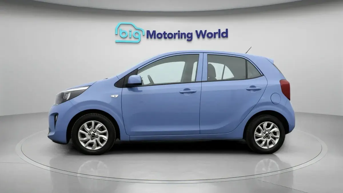 Used Kia Picanto 67 HP (49 kW) 2020 Blue Hatchback