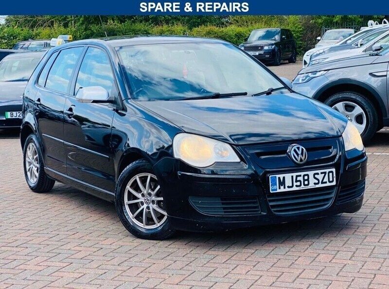 Black Used 2008 VW Polo Hatchback | £850 (Good price) - Image 1/4