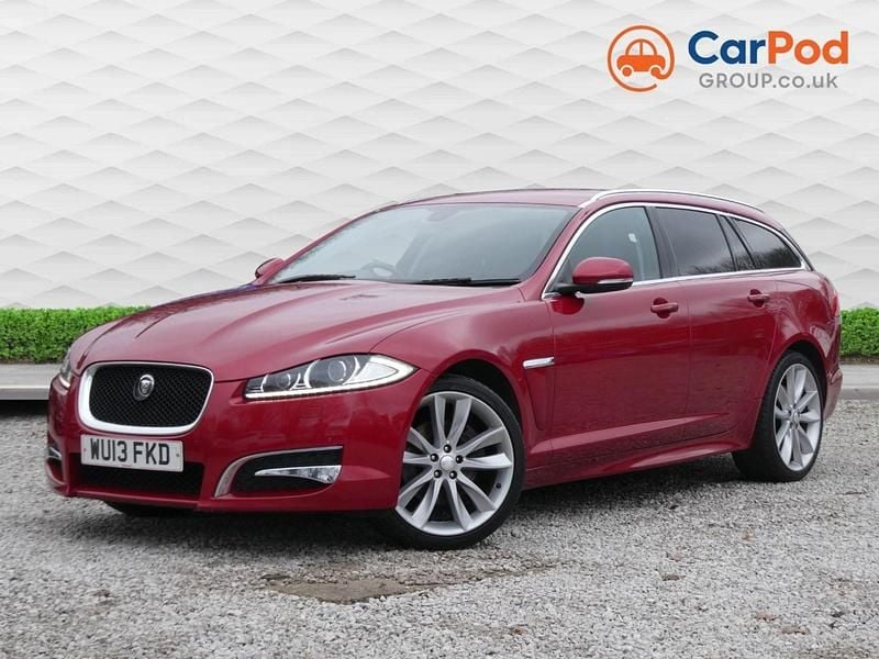 Used Jaguar XF 2013 Red Estate