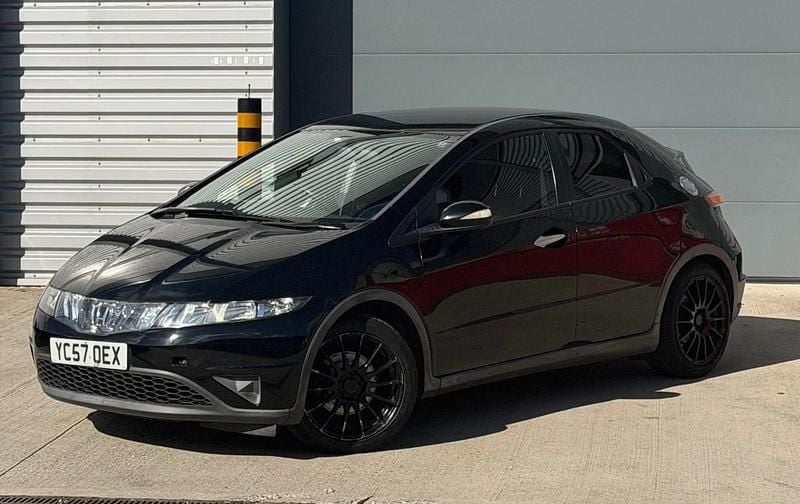 Used Honda Civic SE 2007 Black Hatchback