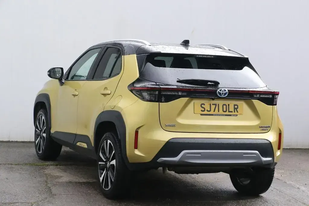 Used Toyota Yaris Cross Edition 2021 Yellow SUV
