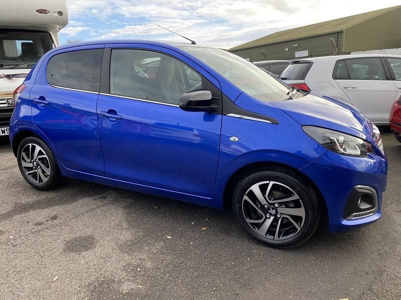 Blue Used 2021 Peugeot 108 Allure Hatchback | £7,295 (Fair price) - Image 1/4