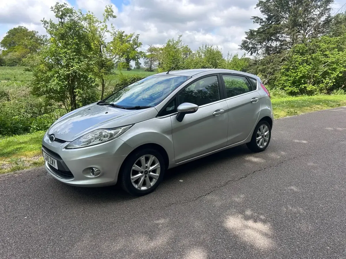 Used Ford Fiesta Zetec 96 HP (70 kW) 2010 Silver Hatchback