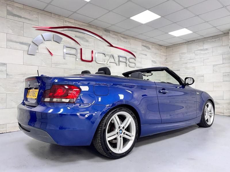Used BMW 123 Cabriolet Sport Line 2013 Blue Cabriolet