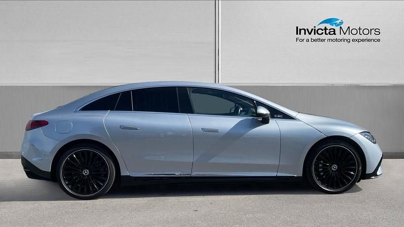 Used Mercedes EQE300 AMG Line Premium Plus 180 kW (245 HP) 2023 Silver Sedan