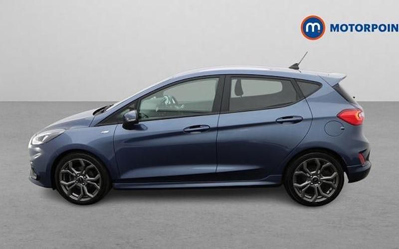 Used Ford Fiesta ST-Line 125 HP (91 kW) 2021 Blue Hatchback