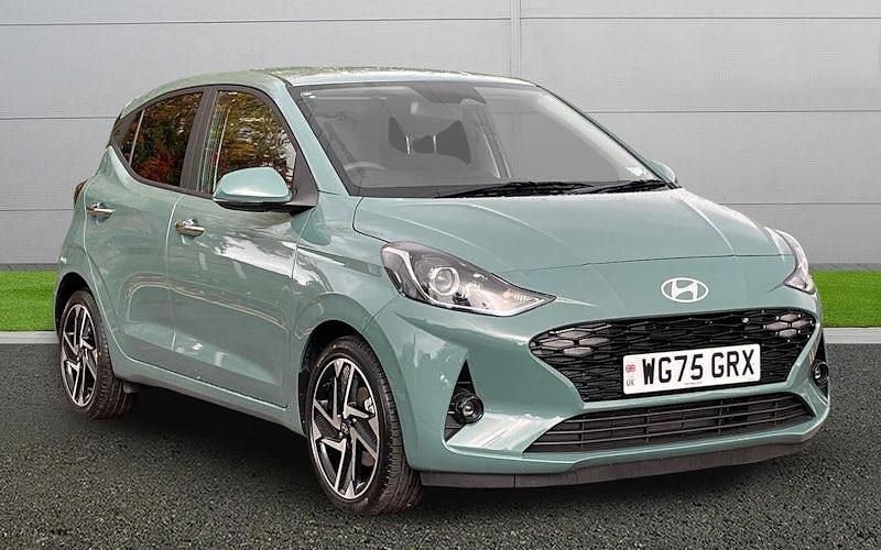New Hyundai i10 Premium 79 HP (58 kW) 2025 Green Hatchback
