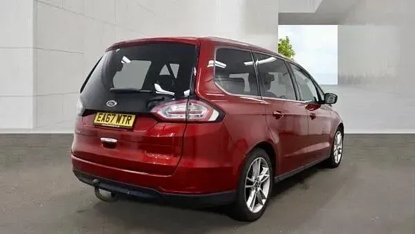 Used Ford Galaxy Titanium X 180 HP (132 kW) 2017 Red MPV