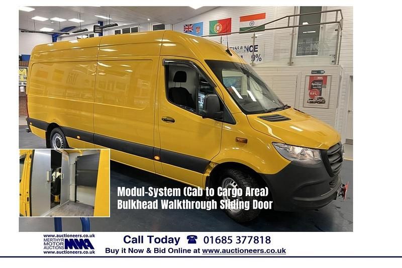 Used Mercedes Sprinter Progressive 143 HP (105 kW) 2020 Yellow Van