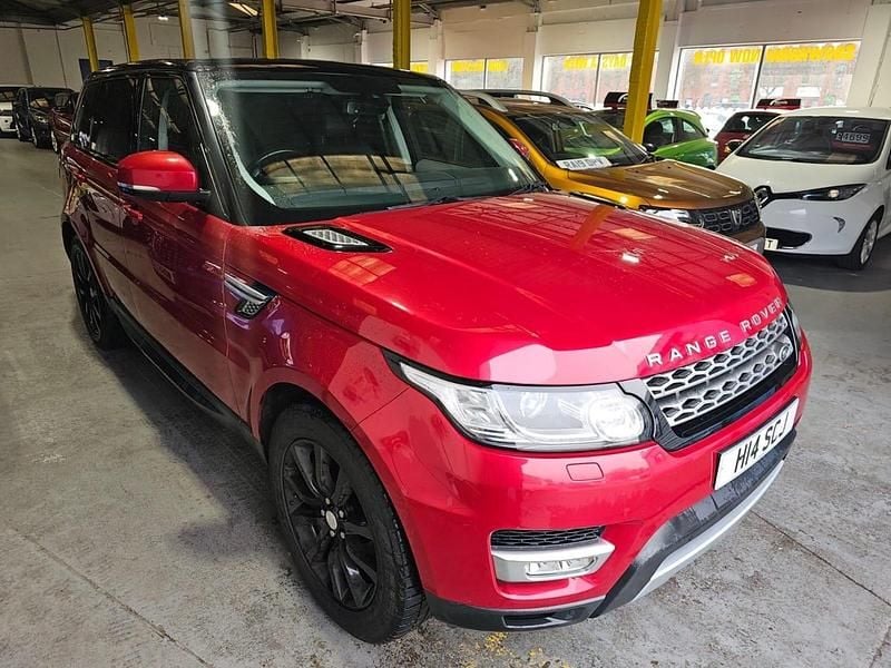 Red Used 2015 Land Rover Range Rover Sport HSE SUV | £13,000 (Good price) - Image 1/4