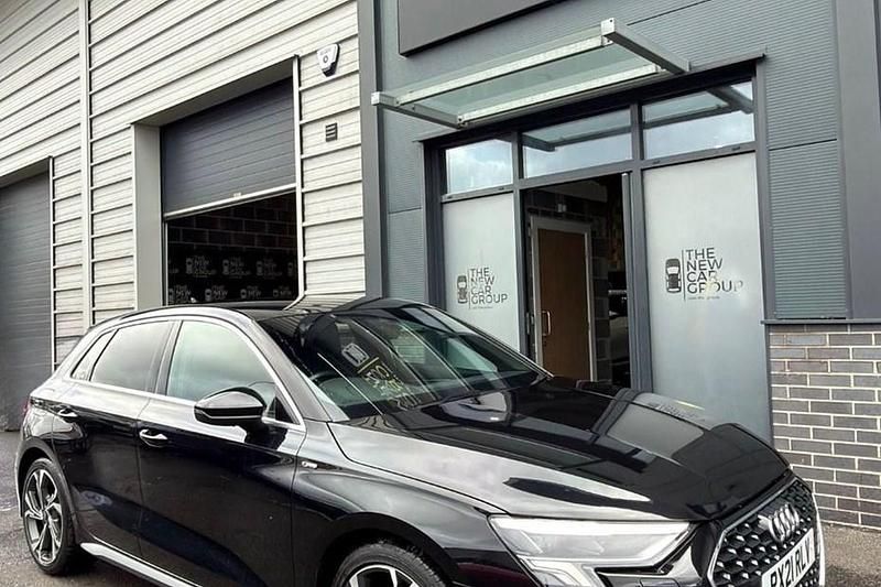 Used Audi A3 S-Line 150 HP (110 kW) 2021 Black Sedan