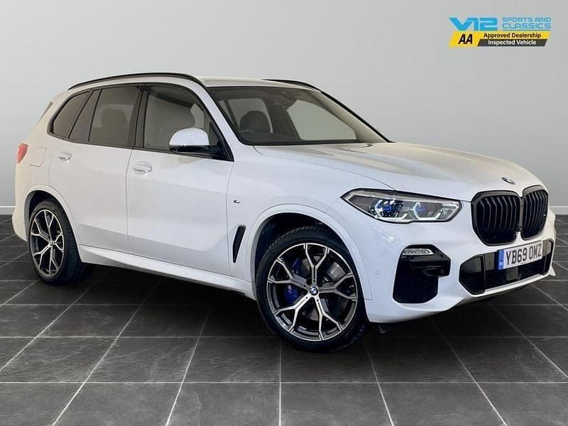 White Used 2020 BMW X5 M Sport SUV | £37,295 (Super price) - Image 1/2