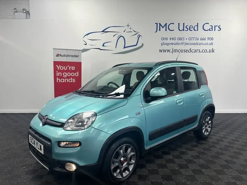 Used Fiat Panda 4x4 S 75 HP (55 kW) 2014 Blue Hatchback
