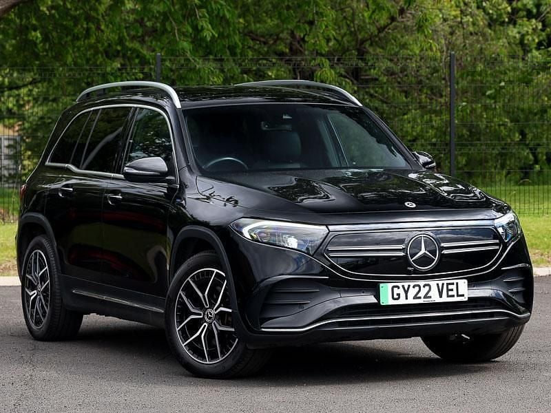 Black Used 2022 Mercedes EQB350 AMG Line Premium SUV | £27,298 (Fair price) - Image 1/4