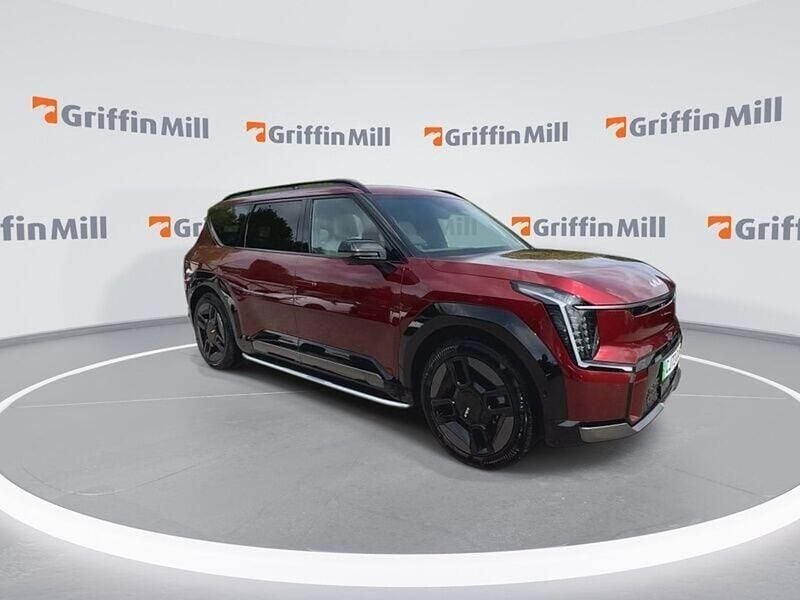 Red Used 2024 Kia EV9 GT-Line S SUV | £49,773 - Image 1/4
