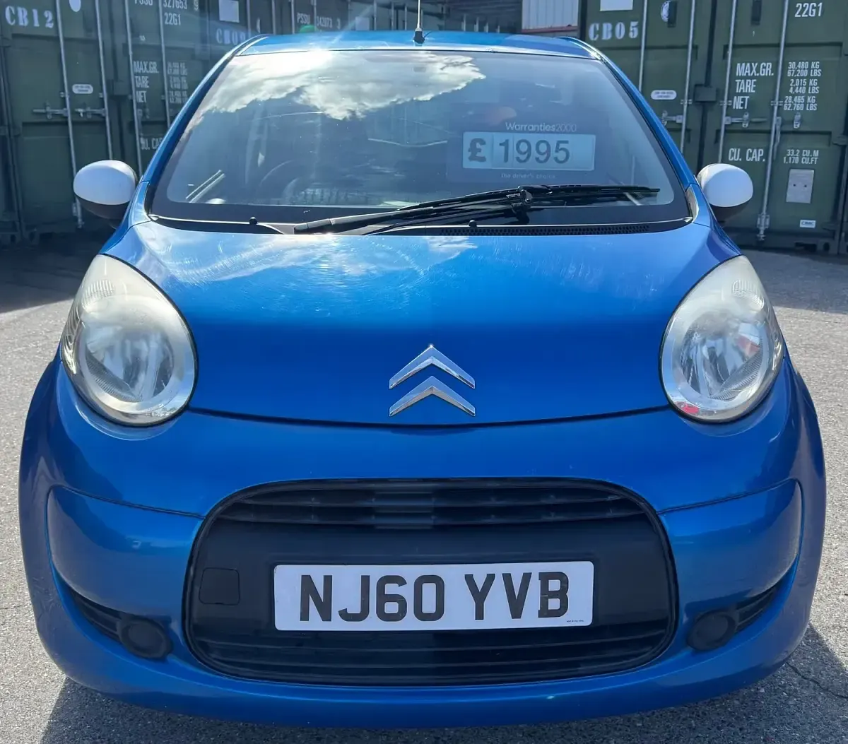 Begagnad Citroën C1 68 HK (50 kW) 2010 Blå Halvkombi