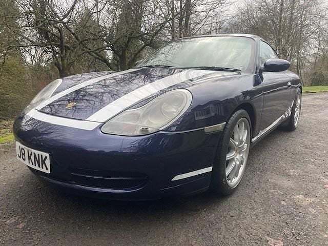 Used Porsche 996 2001 Blue Coupe