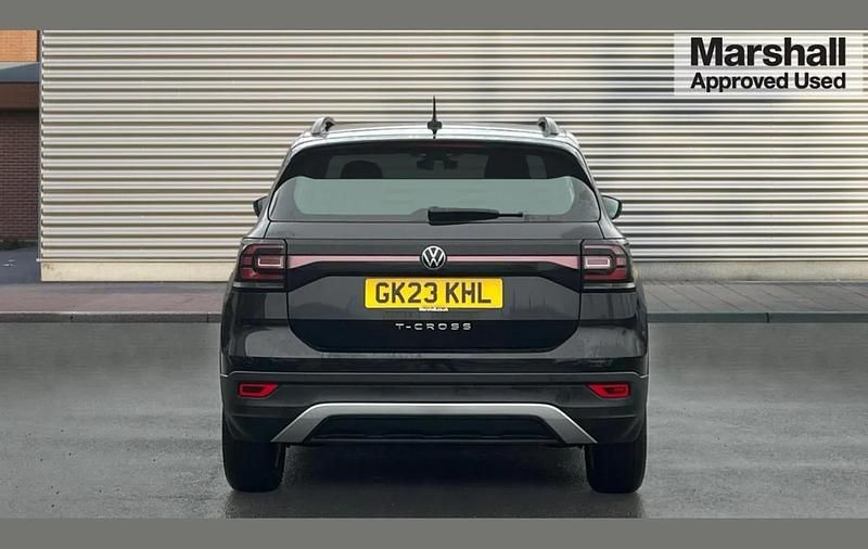 Used VW T-Cross Edition 110 HP (80 kW) 2023 Black SUV