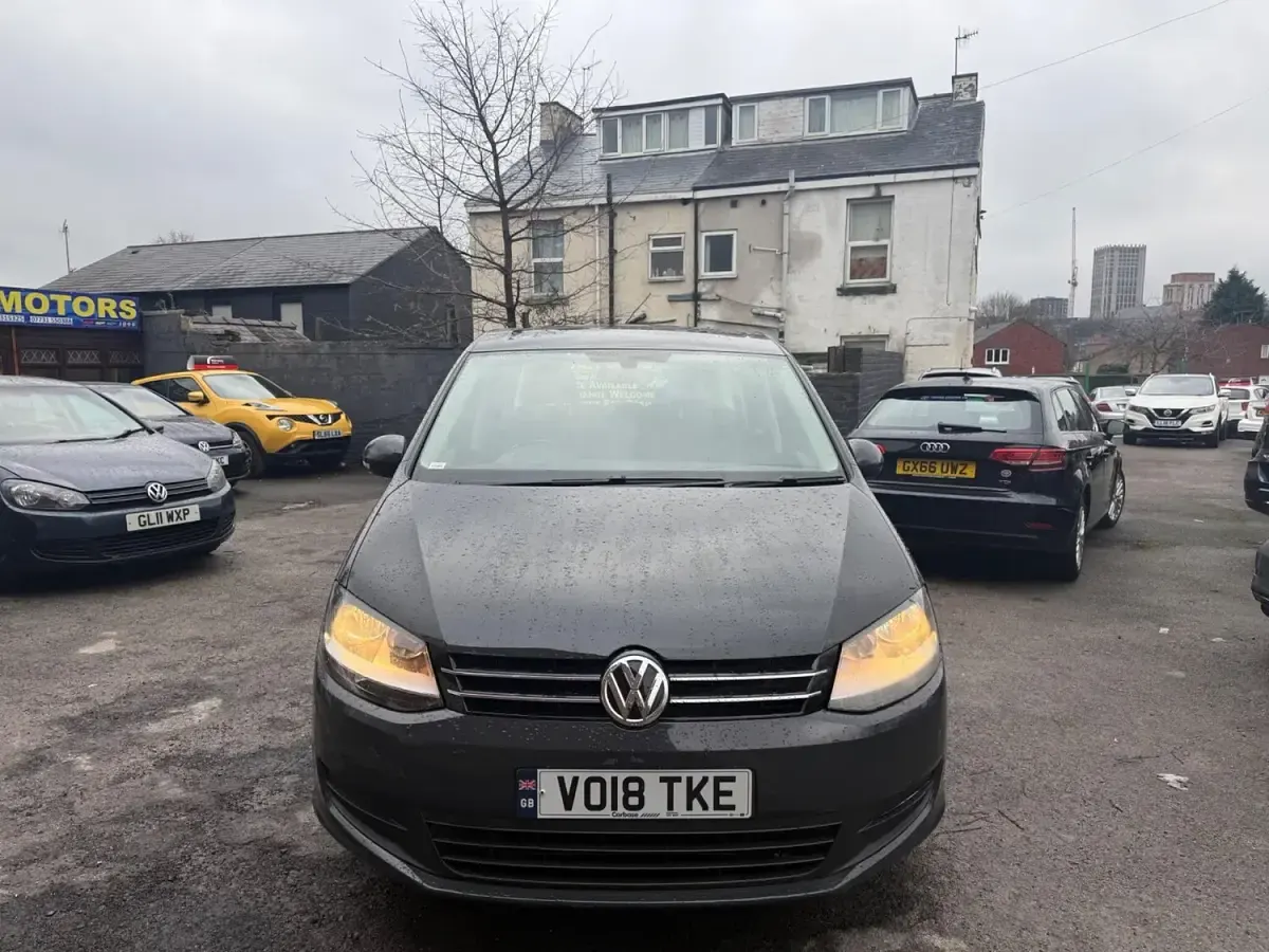 Used VW Sharan S 177 HP (130 kW) 2018 Grey MPV