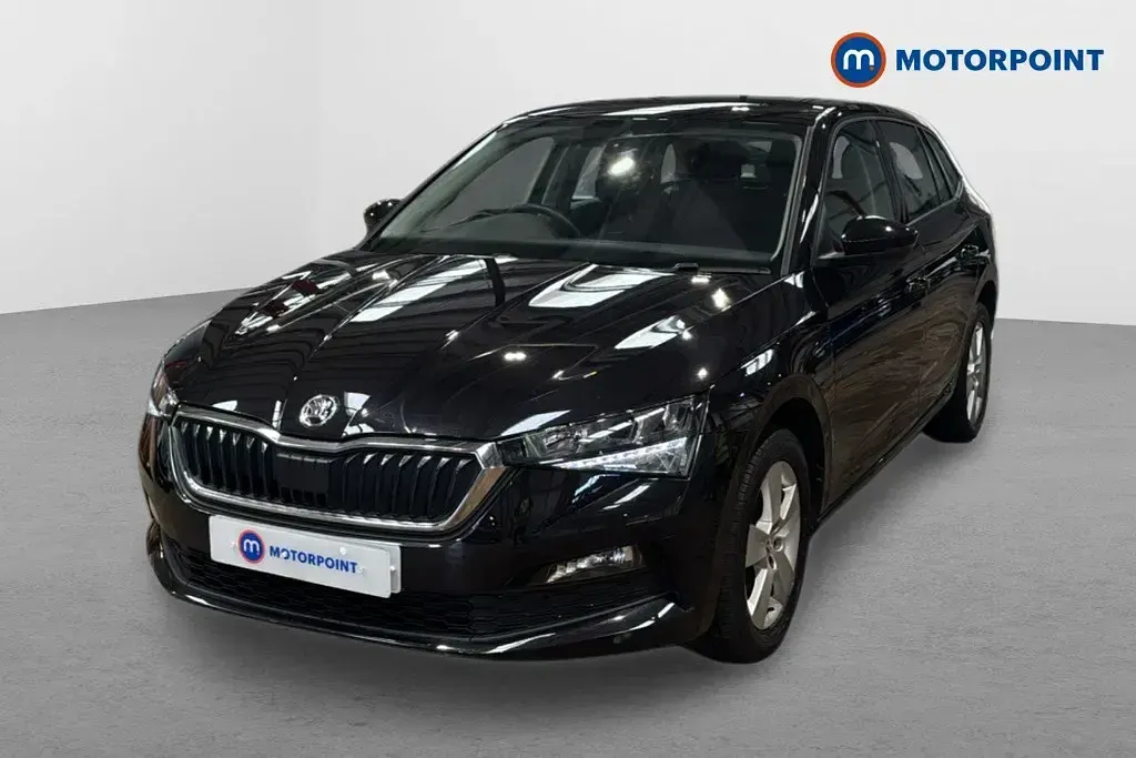 Used Skoda Scala SE 110 HP (80 kW) 2022 Black Hatchback