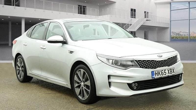 Silver Used 2015 Kia Optima Sedan | £7,750 (A bit pricey) - Image 1/4