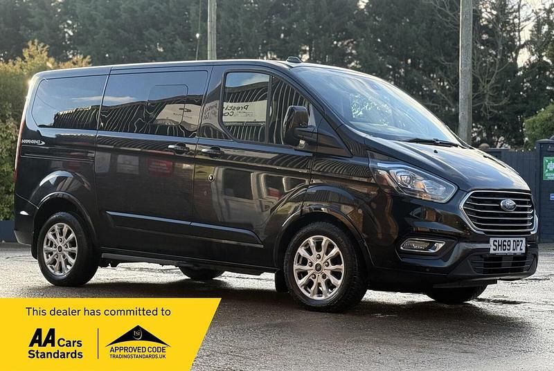 Used Ford Tourneo Custom Titanium 2019 Black Van