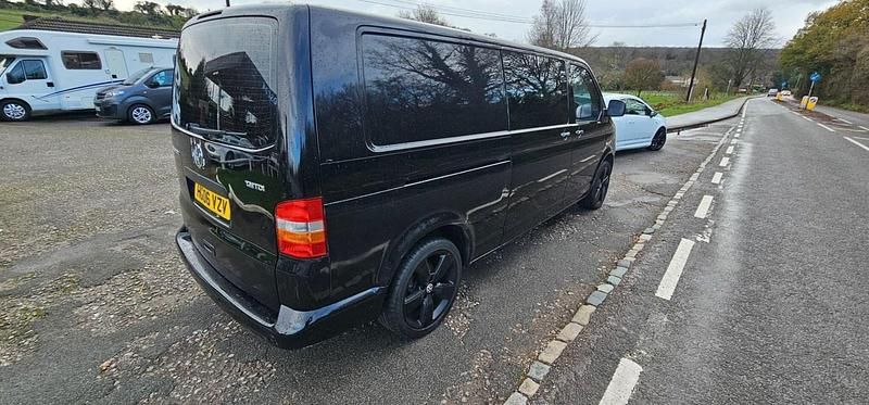Used VW Transporter 128 HP (94 kW) 2006 Black Van