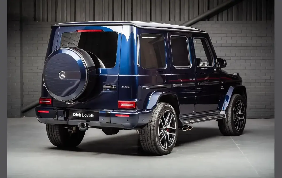 Used Mercedes G63 AMG 576 HP (423 kW) 2019 Blue SUV