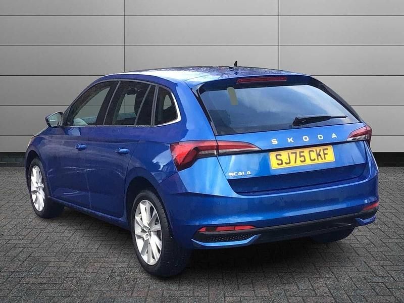 New Skoda Scala SE L 85 HP (62 kW) 2025 Race blue metallic Hatchback