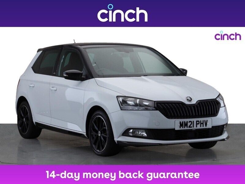 White Used 2021 Skoda Fabia Monte Carlo Hatchback | £14,049 (Fair price) - Image 1/3