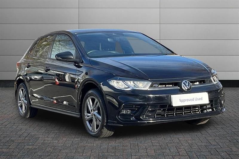 Used VW Polo R-line 110 HP (80 kW) 2024 Black Hatchback