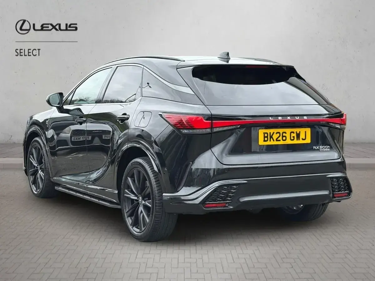 Used Lexus RX500h Sport Line 371 HP (272 kW) 2026 Black SUV
