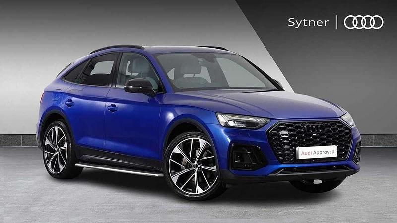 Blue Used 2021 Audi Q5 Advanced SUV | £42,500 (A bit pricey) - Image 1/4