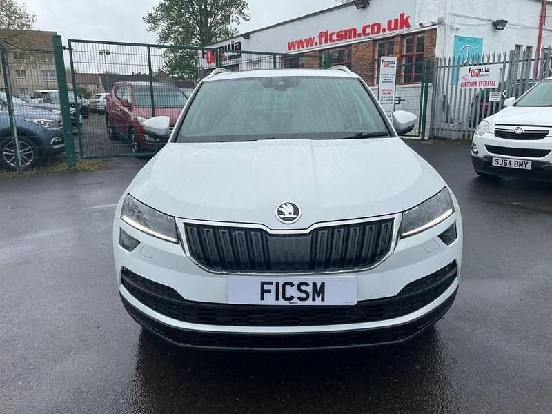 Used Skoda Karoq 150 HP (110 kW) 2018 White SUV