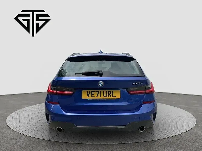 Used BMW 330e M Sport 292 HP (214 kW) 2022 Blue Estate