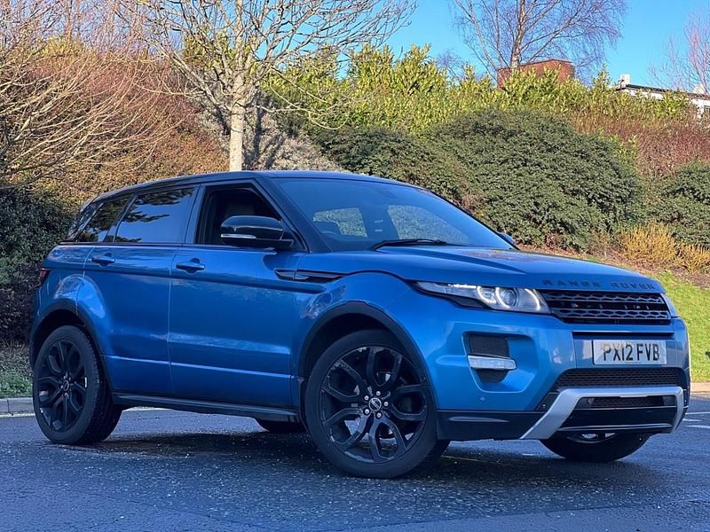 Used Land Rover Range Rover evoque Dynamic 2012 Blue Estate