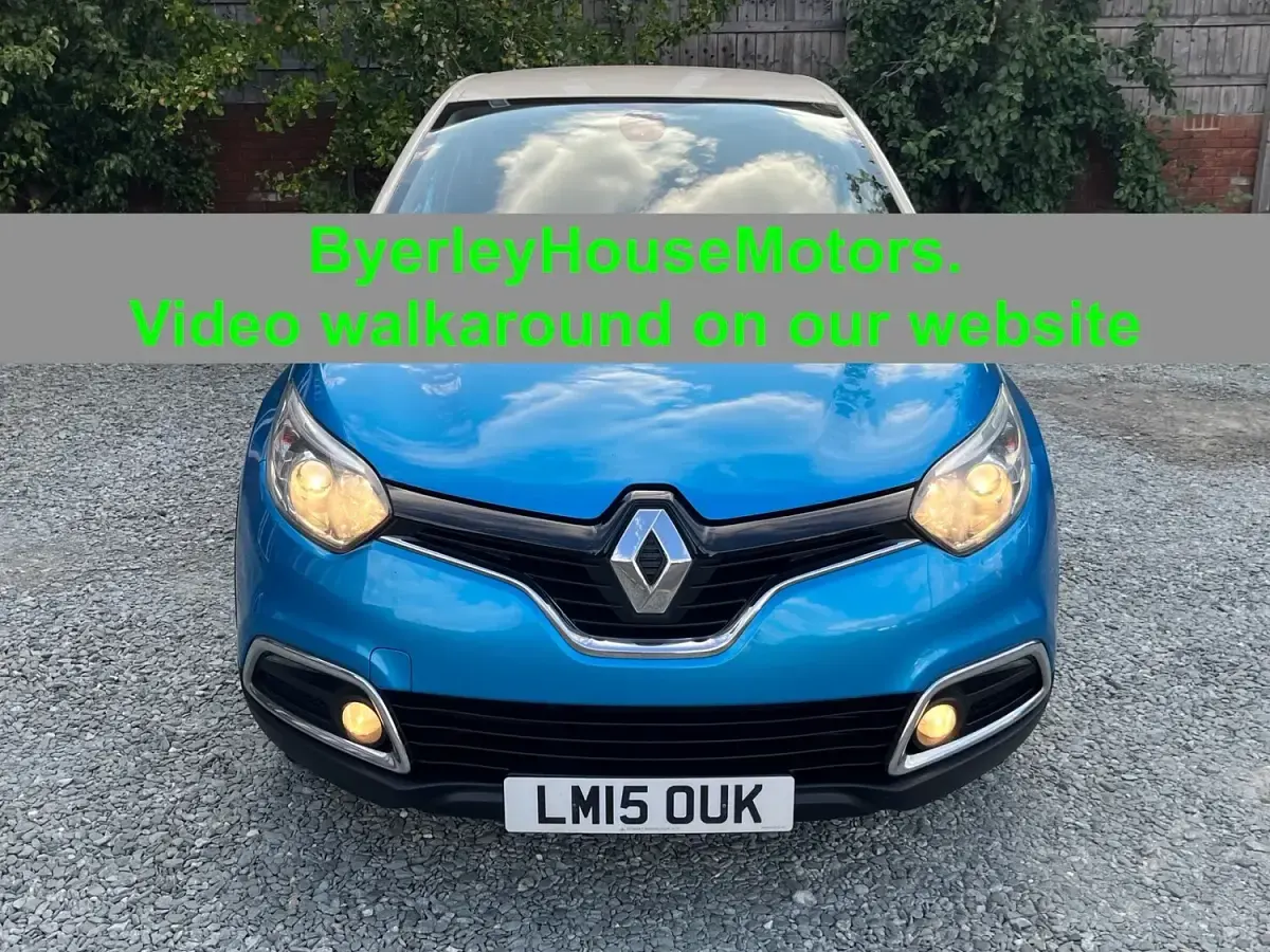 Used Renault Captur Dynamique 2015 Blue SUV