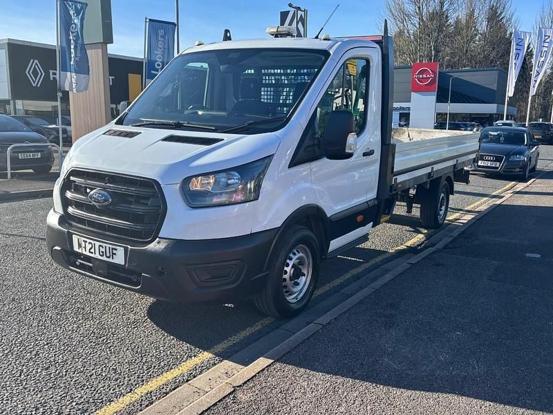Used Ford Transit 130 HP (95 kW) 2021 White Cabriolet