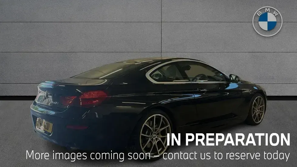 Used BMW 640 Comfort Edition 320 HP (235 kW) 2022 Black sapphire Coupe