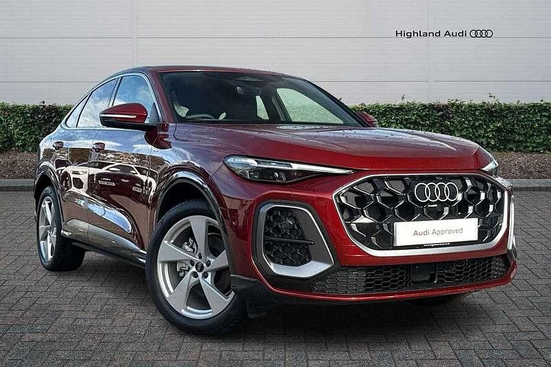 Red New 2025 Audi Q5 Sportback S-Line SUV | £50,495 - Image 1/4
