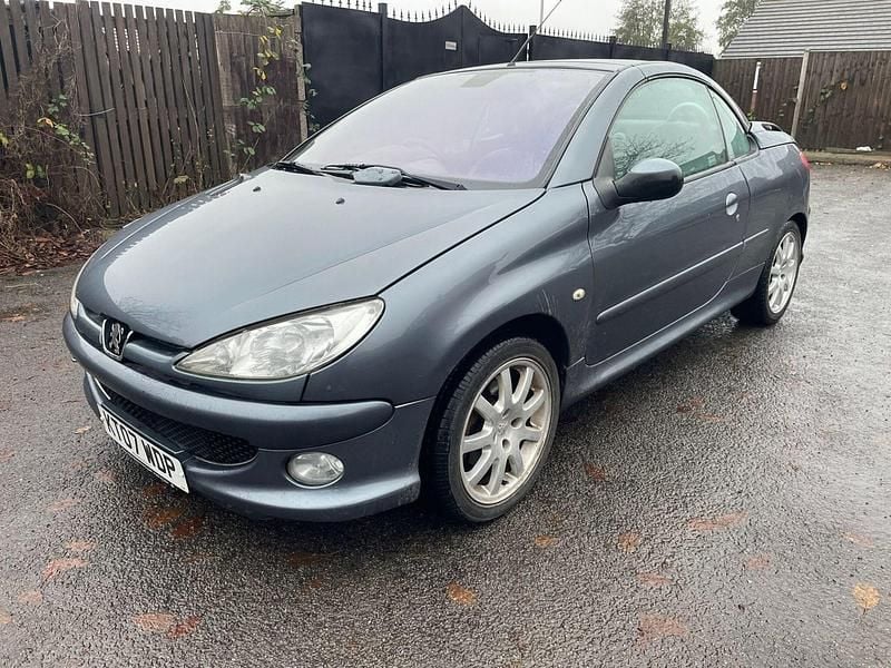 Grey Used 2007 Peugeot 206 Allure Cabriolet | £1,995 (Fair price) - Image 1/4