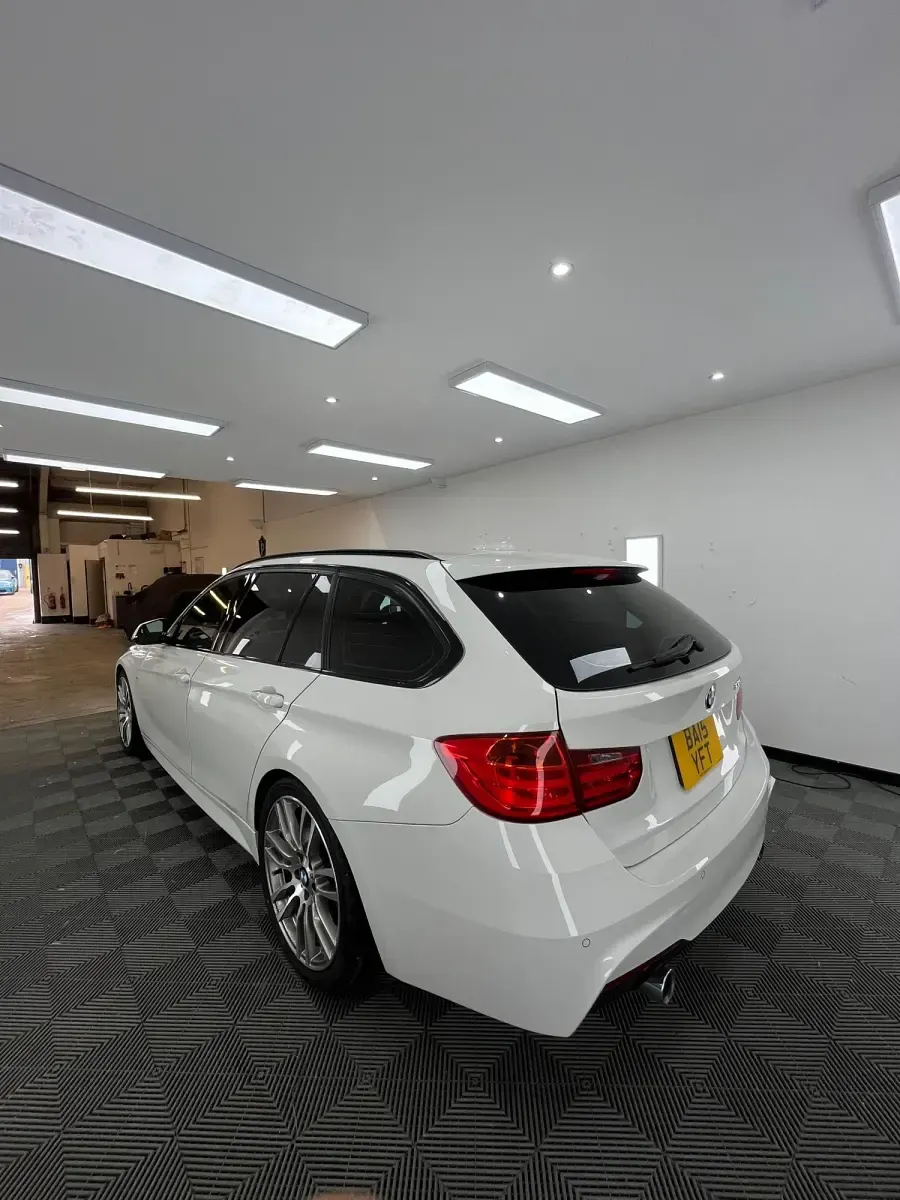 Begagnad BMW 335 M Sport 2015 Vit Kombi