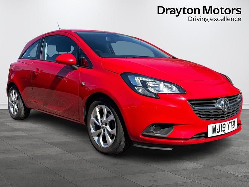 Used Vauxhall Corsa 75 HP (55 kW) 2019 Red Hatchback