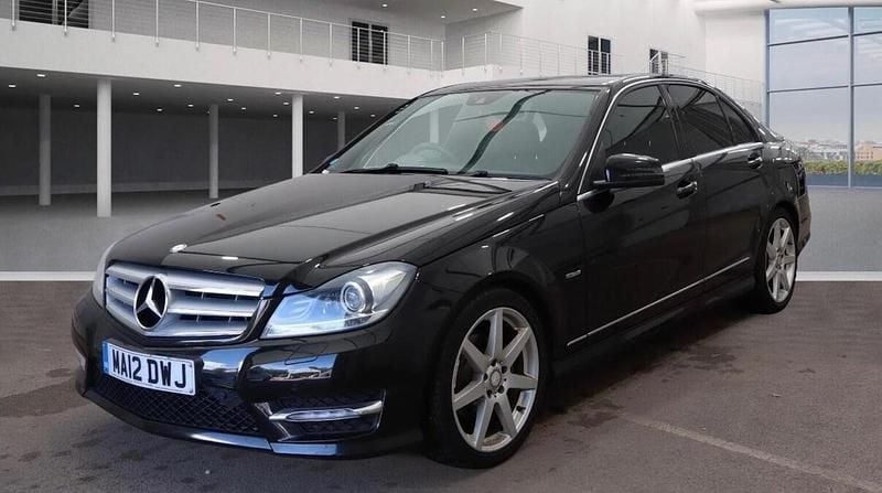 Black Used 2012 Mercedes C250 Sedan | £6,000 (Fair price) - Image 1/2