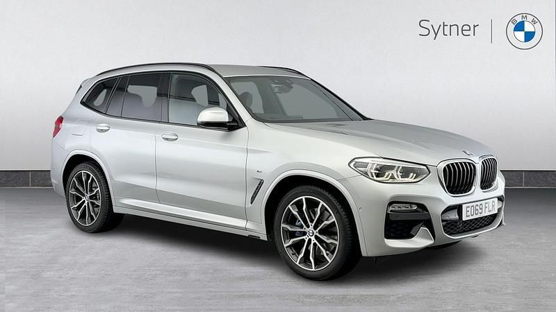 Silver Used 2019 BMW X3 M Sport SUV | £25,500 (A bit pricey) - Image 1/4