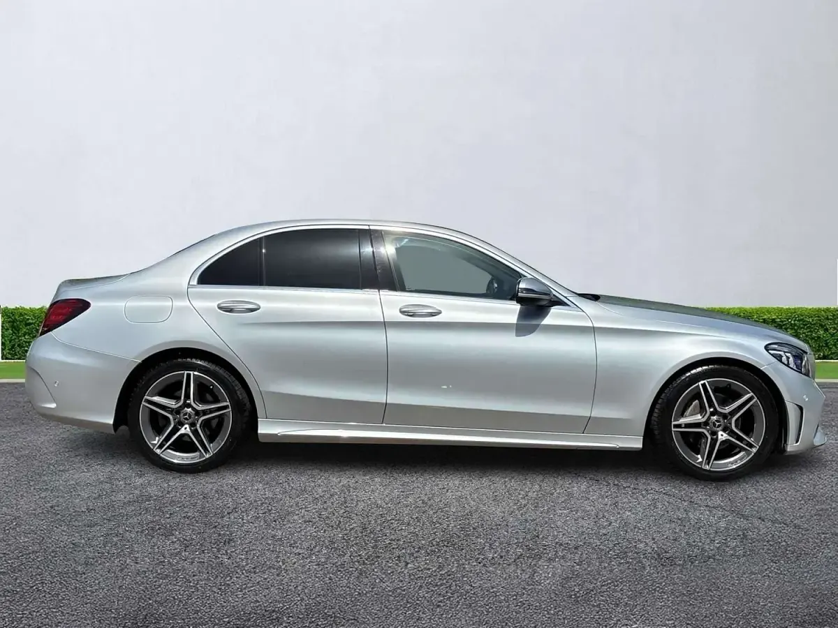 Used Mercedes C220 AMG line 2020 Silver Sedan