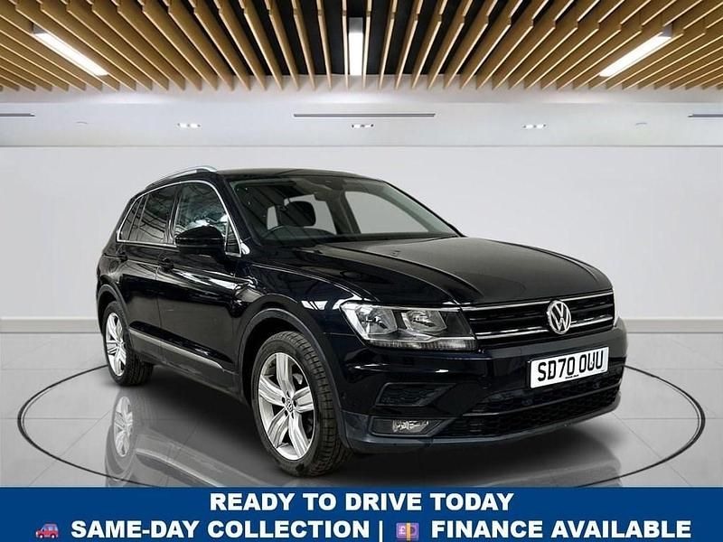 Usado VW Tiguan Match 130 HP (95 kW) 2020 Preto SUV