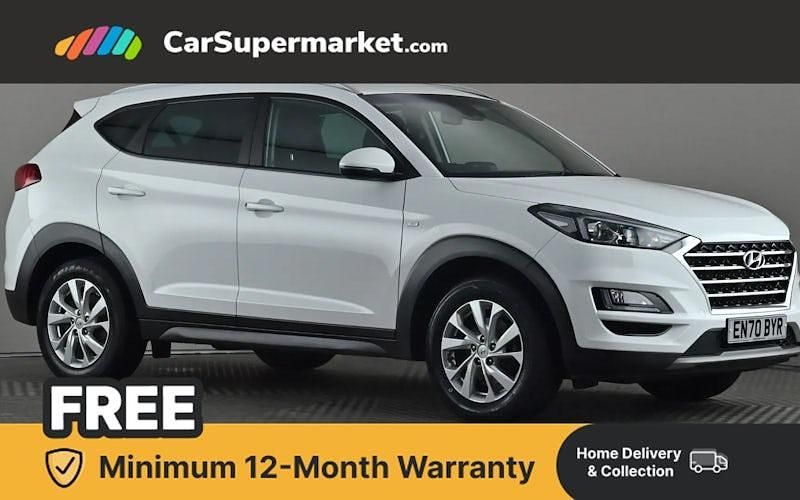 Used Hyundai Tucson SE 116 HP (85 kW) 2020 White SUV