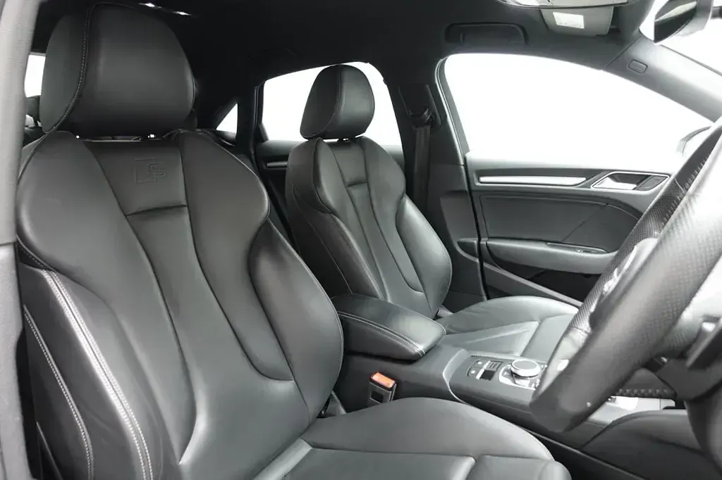 Used Audi S3 Black Edition 300 HP (220 kW) 2020 White Sedan