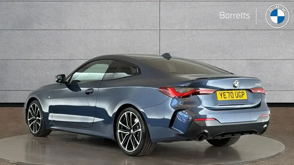 Used BMW 420 M Sport 181 HP (133 kW) 2020 Blue Coupe